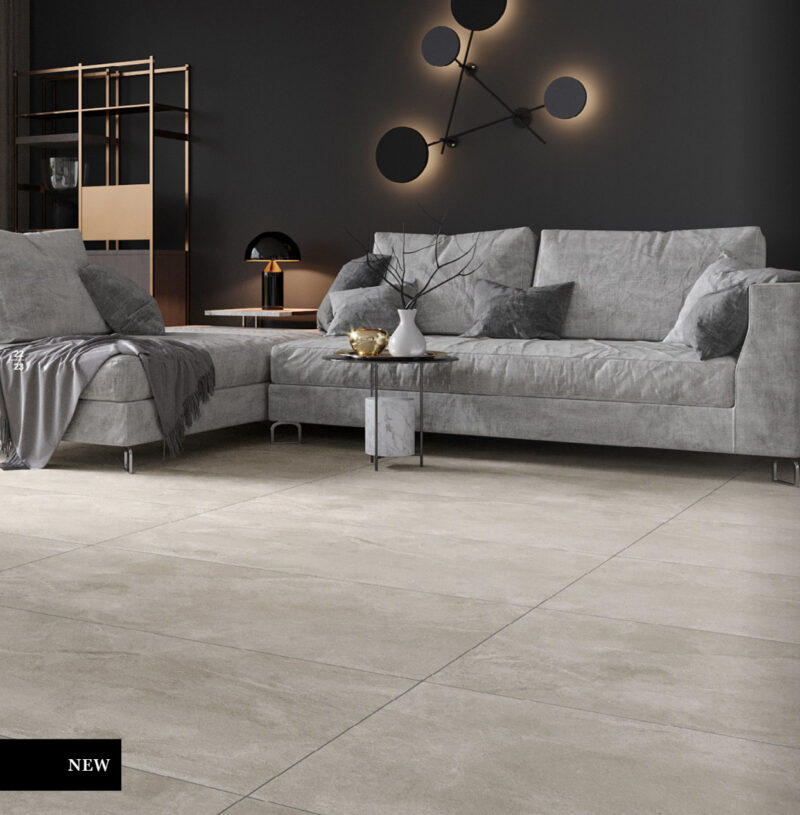 Duello GPT1111 White Matt Rect. 59.8x119.8 G1 Cersanit Tiles - Image 2