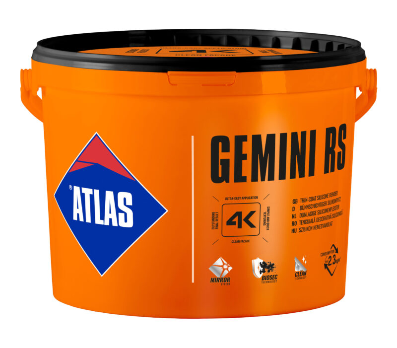 [25kg] Atlas GEMINI RS Silicone Render (Top Coat)