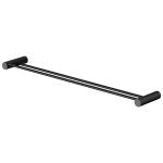 ZEN Towel rail double black