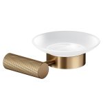 ZEN Soap dish wall-mounted copper brushed
