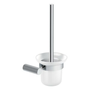 ZEN Toilet brush wall-mounted glass chrome