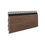 SOLVO Façade Panels Chocolate V-Black 18.7cm x 3m 1pcs  0.48m2