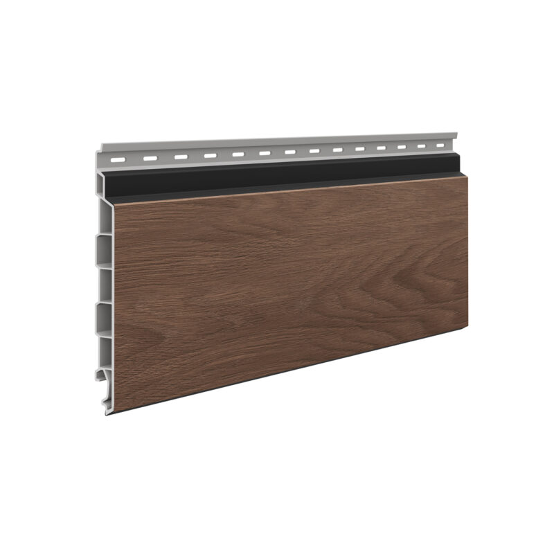 SOLVO Façade Panels Chocolate V-Black 18.7cm x 3m 1pcs  0.48m2