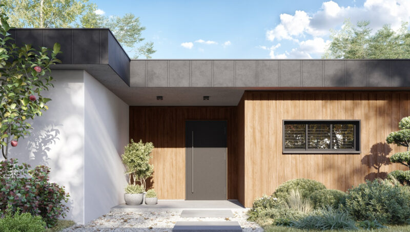 SOLVO Façade Panels Natural Oak 18.7cm x 3m 1pcs  0.48m2 - Image 2