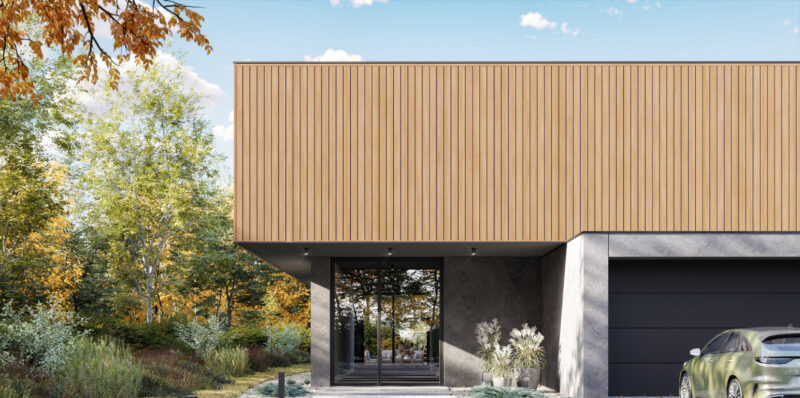 SOLVO Façade Panels SO-01 Cedar V-Black 18.7cm x 3m 1pcs  0.48m2 - Image 2