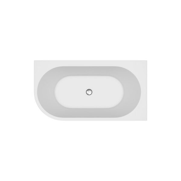 Crea 150x80 corner freestanding bathtub right - Image 2